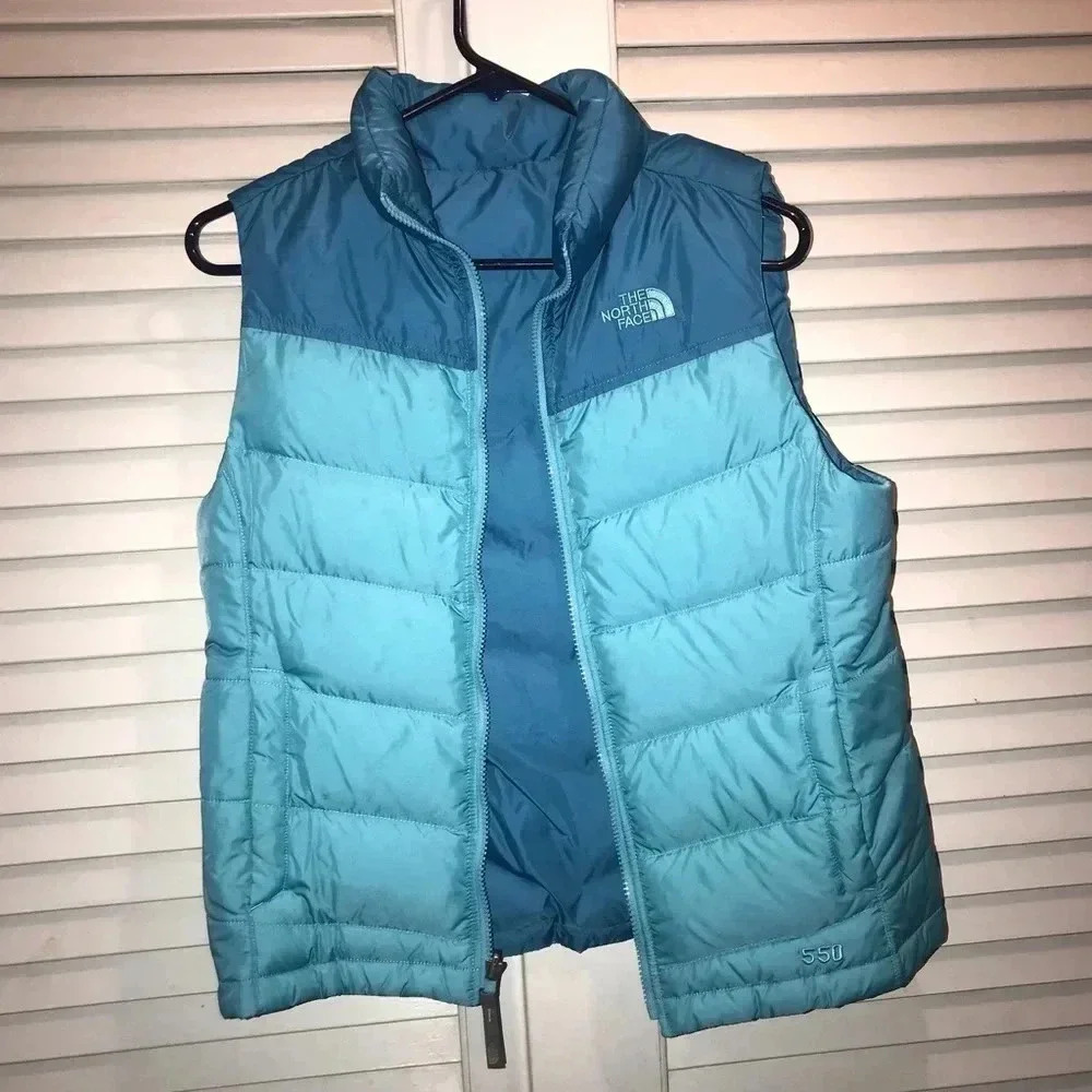 🟨Reversable North Face Vest NWOT